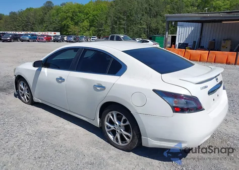 2012 Nissan Maxima 3.5 S из США, поврежденный, VIN 1N4AA5AP1CC843322